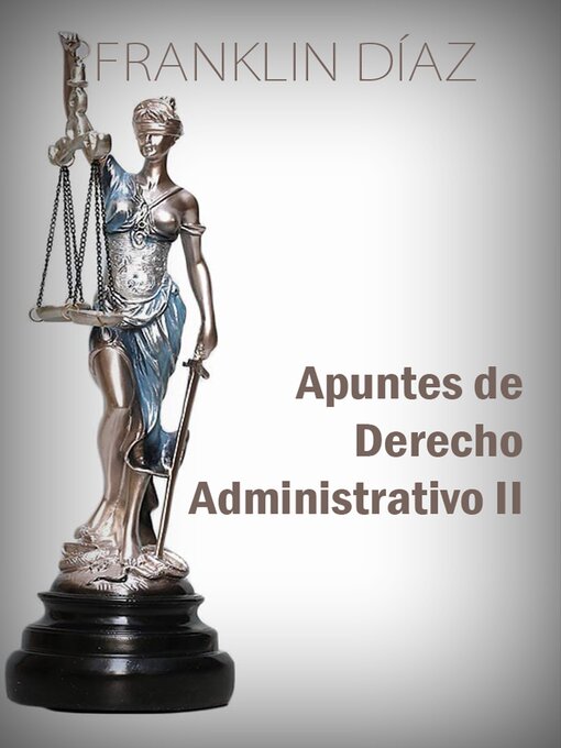Cover image for Apuntes de Derecho Administrativo II